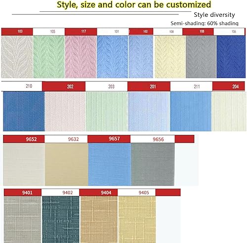 Stores verticaux occultants gris personnalisés, protection UV, rideaux en polyester réglables, 70 x 240 cm, améliorent l'intimité et le style de votre espace - Nail Gallerys