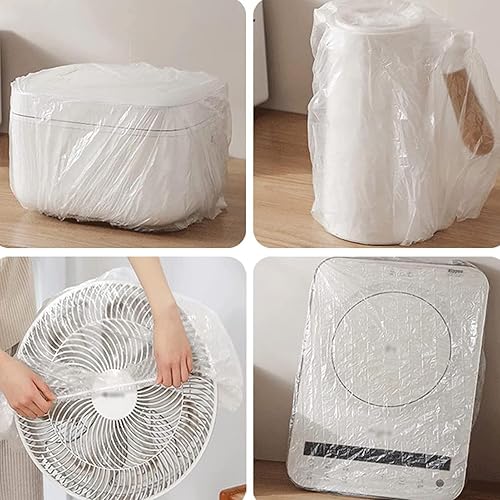 Lot de 10 housses épaisses transparentes pour appareils électroménagers - Protection contre les taches - Pour ustensiles de cuisine et maison - Nail Gallerys