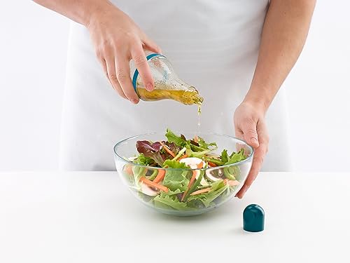 Lékué 0205700R14U151 Smart Tool Shaker à Vinaigrette Plastique Rouge 7,2 x 7,2 x 19,1 cm - Nail Gallerys