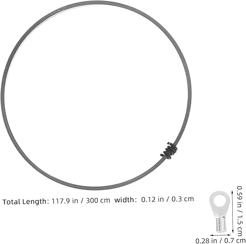 BEBEMOKO 1 Jeu De Bandes Thermoscellables De Remplacement, Éléments De Scellage, Fil Chauffant Pour Machines À Sceller, Découpe De Film Thermorétractable, Accessoires De Scellage - Nail Gallerys