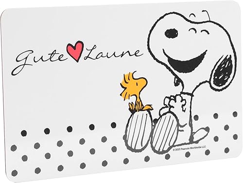 Le plateau pour petit déjeuner The Peanuts Snoopy, planche à découper, résistant aux rayures et hygiénique, en formica - Nail Gallerys