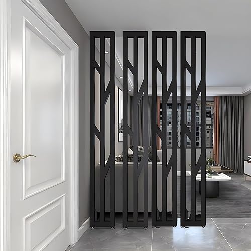 Cloison de séparation de pièce – 0,6 m de large, sans perçage, panneau mural d'intimité pour salon, restaurant, bureau, entrée – Panneau décoratif simple - Nail Gallerys