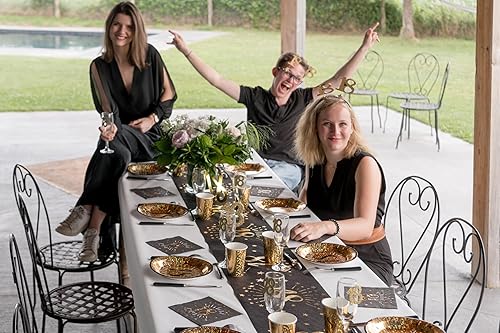 SANTEX 6788-18, Sachet de 10 Gobelets Âge étincelant métal, 18 Ans - Nail Gallerys