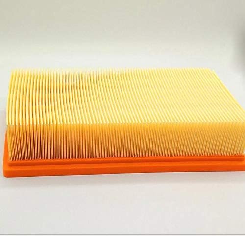 FFYan Filtres plissés plats d'aspirateur de remplacement 2 pièces, pour KARCHER NT25/1 NT35/1 NT45/1 NT55/1 NT361 ECO NT561 ECO NT611 ECO, pièces de rechange de filtre d'aspirateur humide et sec - Nail Gallerys