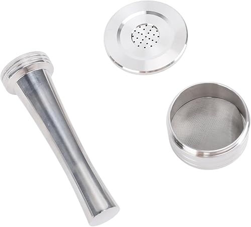 HWGING Capsule de café réutilisable en acier inoxydable pour machine à café Delta Q (avec cuillère à brosse) - Nail Gallerys