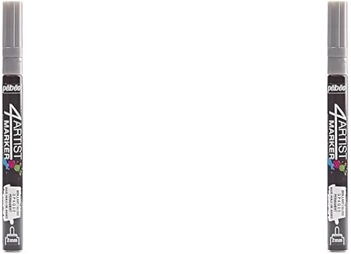 Pébéo 4ARTIST Marker 2MM - Marqueur permanant Base Huile - Noir - Nail Gallerys