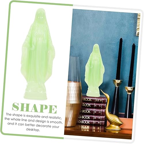 HEALEEP Statue de Ornement Religieux Phosphorescent pour Décoration Intérieure Figurine Délicate et Apportant et Chaleur - Nail Gallerys