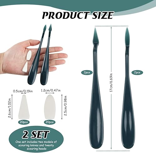 Lotbun 44pcs Estompeur Dessin Créez des Effets de Flou ou Utilisez-le Comme un Pinceau, Materiel Dessin Pour étudiant en art, Materiel Dessin, Convient Aux Débutants en Peinture à l'Huile, Croquis - Nail Gallerys