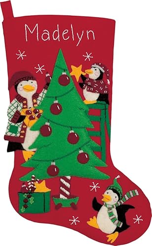 DIMENSIONS Kit Pepperming Pingouin de Noël - Nail Gallerys