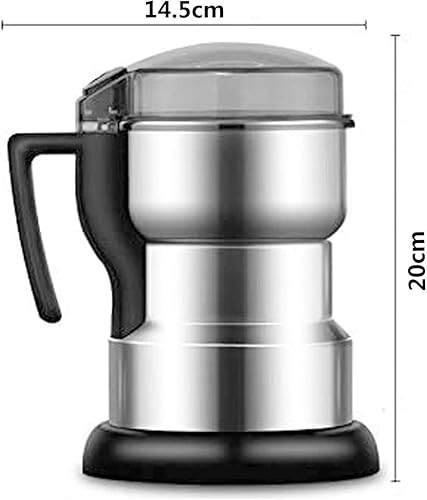 Broyeur domestique électrique en acier inoxydable, broyeur de grains de café, broyeur de grains de café, moulin électrique à épices, faible bruit - Nail Gallerys