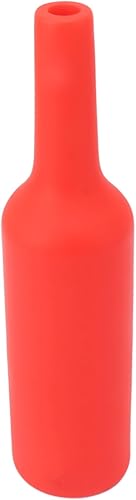 jerss Bartender Practice Bottle Soft Bottle Throw Bottle Bartending Fantaisie French Silicone Bottle Drinking Bottle Drinking for for Bottle Food Bar Sets (Rouge) - Nail Gallerys
