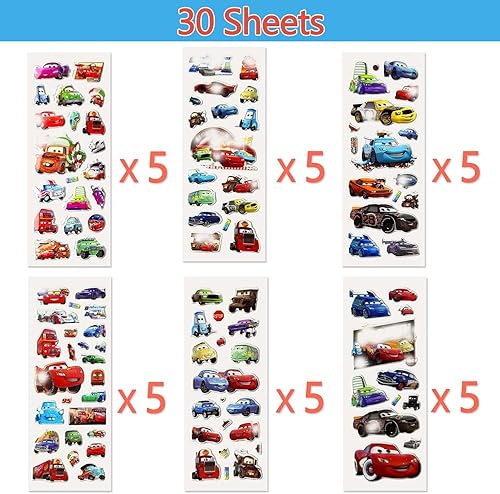 Autocollants de Mario 3D pour Enfants, Kids Stickers 500+ 3D en Relief, 30 Feuilles Autocollants pour Récompenser Scrapbooking, Autocollants 3D Parfait pour Une Fête Sur le Thème - Nail Gallerys