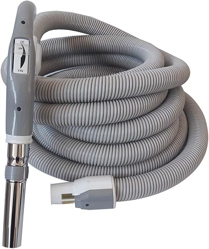 Tuyau d'aspiration pour aspirateur central 12 ML | Marche/Arrêt | Poignée Ergo rotative | Pour Beam, Cyclovac, Duovac, Drainvac, et Husky - Nail Gallerys