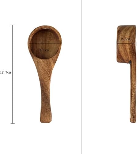 Fegtrtyoa CuillèRe à Mesurer en Bois Café Lait en Poudre CuillèRe Assaisonnement CuillèRe à Mesurer CuillèRe à Café Ustensiles de Cuisine Outils de Cuisson - Nail Gallerys