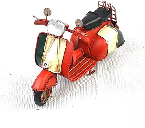 STOBOK Scooter Italien Modèle Rétro Vintage Fer Art Métal Artisanat pour La Décoration Intérieure - Nail Gallerys