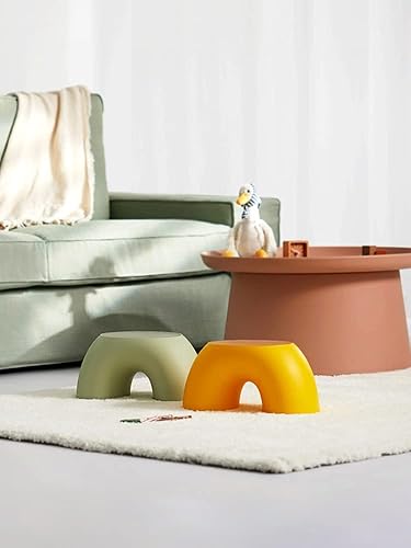 Eachom EasyChic Tabouret pour enfant avec bords arrondis et antidérapant Vert - Nail Gallerys