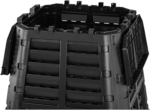 hillvert HT-COMP-1000 Composteur De Jardin Rapide Thermocomposteur Bac Boite De Compostage ? Compost Extérieur (1 000 l, Arrosage Goutte-?-Goutte, Ventilation) - Nail Gallerys