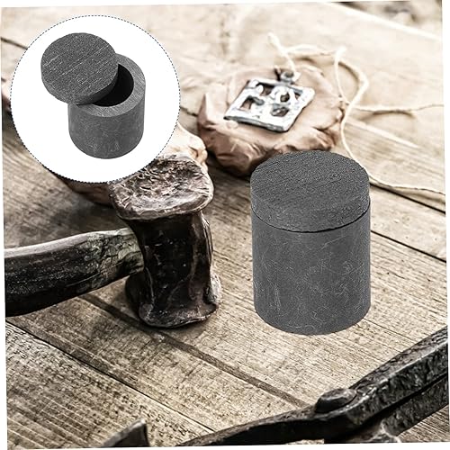 EXAOMBLE 3pièces Crucible Graphite De Fusion Outil De Fusion Pour Métaux Expériences Scientifiques Haute Pureté Résistance Aux Hautes Températures - Nail Gallerys