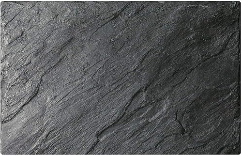 Lot de 6 sets de table lavables - Aspect ardoise - Aspect pierre - 43 cm - Sets de table pour table à manger, salon, table - Nail Gallerys