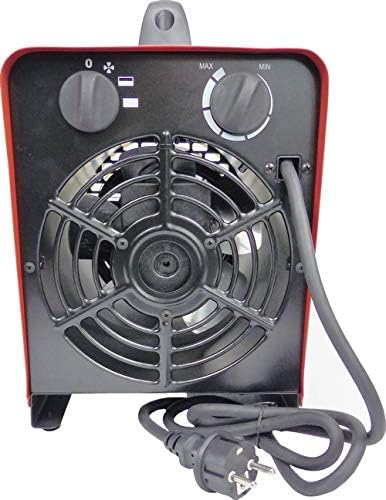 Aktobis Chauffage électrique à air pulsé WDH-BGP031S avec raccord de tuyau (Ø 20 cm) et une puissance de chauffage de 3.000 W (3 kW) ! - Nail Gallerys