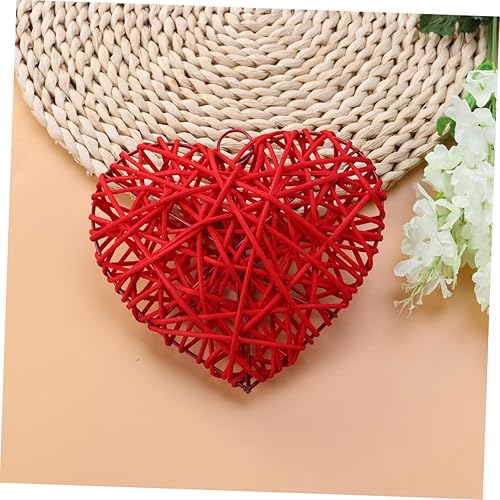 Housoutil Pendentif En Forme De Cœur En Rotin Élégant Décoration Dintérieur Pour Fête De Mariage - Nail Gallerys