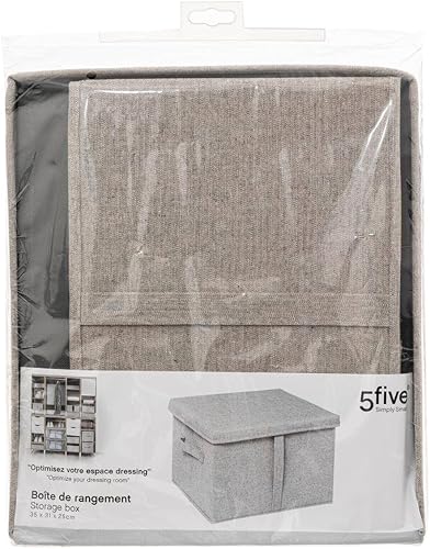 Five - Boîte de Rangement avec Couvercle 35 x 31 x 25 cm - Nail Gallerys