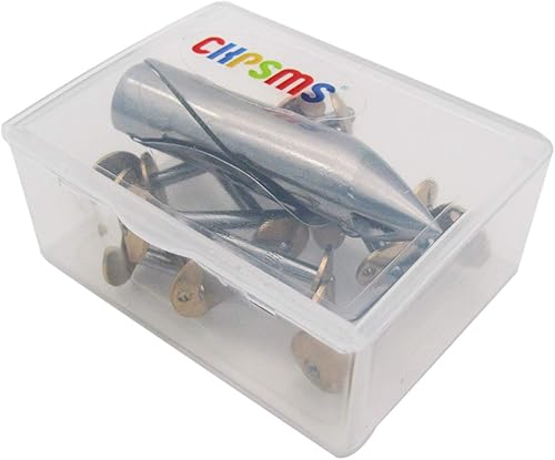 ckpsms Marque – 10 bobines #8228 et 1 boîtier de bobine de navette #8327 pour Singer classe 27, 28, 127, 128 (8327 1 pièce + 8228 10 pièces) - Nail Gallerys