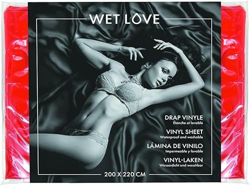 Drap vinyle rouge 200x230 cm - Nail Gallerys