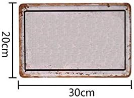 Plaque décorative Murale « Welcome to Bali » en étain - Style rétro - 20 x 30 cm - pour la Maison, la Cuisine, la Salle de Bain, la Ferme, Le Jardin, Le Garage - Citations inspirantes - Nail Gallerys