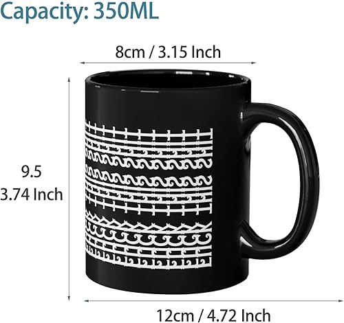 Fuck This Shit Mug, Novelty Creativity Funny Ceramic Coffee Lover Gift, Hidden Tea Cup, Fuck This Shit Coffee Mug, Unique Humor Adult Drink Cup for Work Bestie, Friend, Coworker (black b) - Nail Gallerys