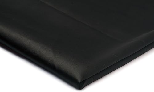 Satin épais avec Élasthanne, tissu décoratif, 50 x 150 cm (Café Latté) - Nail Gallerys