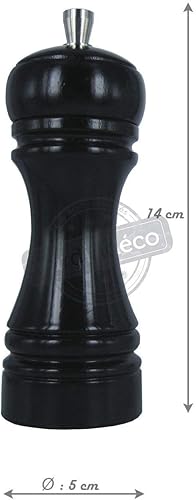 DE BUYER -P245.143333 -m.poivre java 45 noir br. 14cm - Nail Gallerys