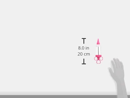 SCRAP COOKING Scrapcooking 5016 Seringue pour Pâtisserie ABS/PP/PE Multicolore 24 x 10 x 4 cm - Nail Gallerys