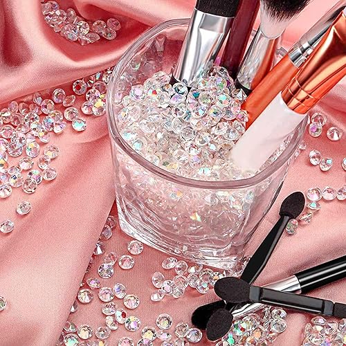 Diamants Décoratifs Diamants en Acrylique Bling Strass pour Fête Mariage Table à Manger 3mm,4mm,6mm,10mm 3800 Pièces AB Couleur - Nail Gallerys