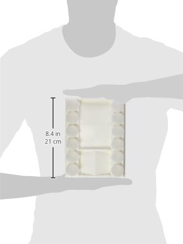 Royal Brosse Palette en Plastique de Rangement et Cups - Nail Gallerys