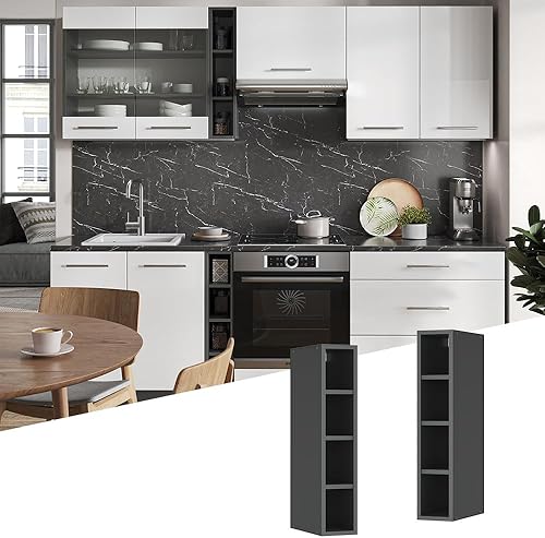 Vicco Armoire Suspendue Fame-Line, Anthracite, 15 cm - Nail Gallerys