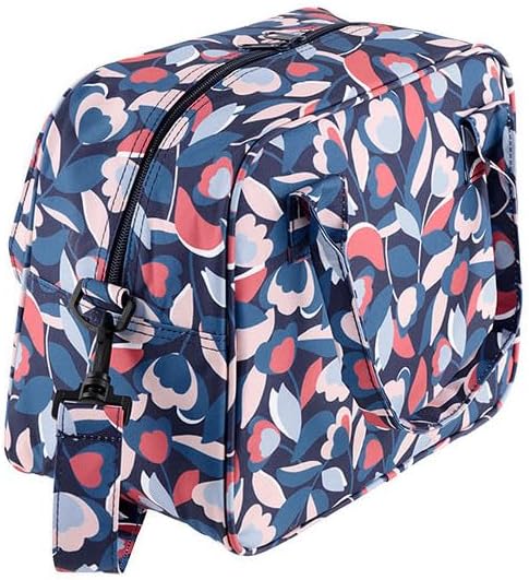 DLP Sac à lunch isotherme GIVRAIS (+ bandoulière) modèle Tulipes bleues - Derrière la porte - Nail Gallerys