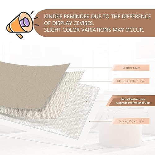 OAZ Patch de Réparation en Cuir,21 x 28 cm 2 Pièces Simili Cuir Autocollant Patch en Cuir Auto-adhésif,pour Réparation et Rénovation de Canapé,siège Auto,Meubles,Veste en Cuir,Sacs à Main,Gris ivoire - Nail Gallerys