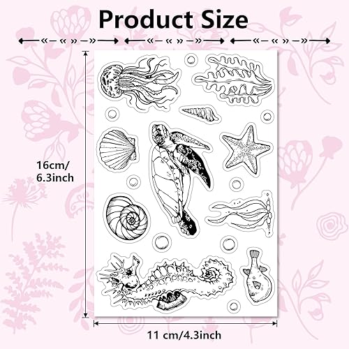 craspire Pochoirs D'Étiquettes de Planificateur de Calendrier, Tampon en Caoutchouc Transparent, Cadre Vintage, Joints en Silicone Transparents, pour Journalisation, Fabrication de Cartes, Bricolage - Nail Gallerys