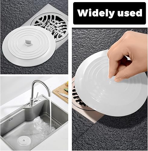 JEYORZY 1 Pcs Bouchon de Vidange, Silicone Baignoire Bouchon, Bouchons D'évier, Bouchon Baignoire, 15CM Bouchon Evier de Cuisine, Universel Bouchon D'évier pour Douche, Baignoire, Lavabo, Evier - Nail Gallerys