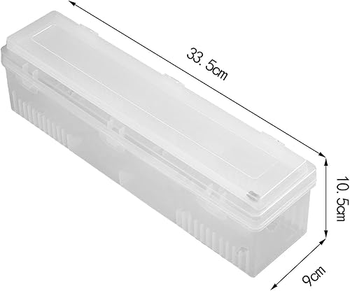 rockible Porte-Rouleau de Film Alimentaire Multi-Usage, Coupe-pellicule Alimentaire, Distributeur de Film Alimentaire pour Restaurant Domestique, S - Nail Gallerys