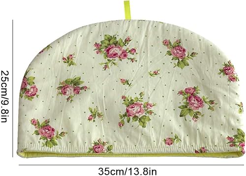 Couvre-théière décoratif en coton isolé pour garder le thé au chaud, décoration d'intérieur pour maman, épouse, amis (#16) - Nail Gallerys