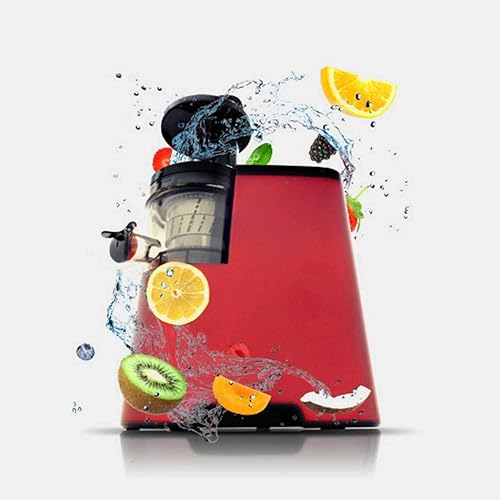 Team Kalorik Extracteur de jus avec Récipients de 500 ml, Pour Fruits et Légumes, 1 Brosse de nettoyage, 150 W, Rouge/Noir, TKG FE 1010 R - Nail Gallerys