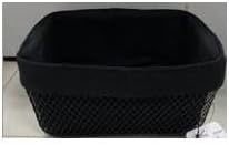 FIVE Simply Smart - Corbeille à Pain Carrée 'Mayaj' 25cm Noir - Nail Gallerys