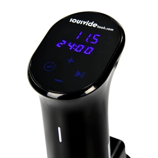 SousVideTools [SVT-01046] Cuiseur de Précision Sous Vide Ivide 2.0 | WiFi Activé avec L'Application | 1200 Watts | Circulateur Thermique à Immersion | Le Noir - Nail Gallerys