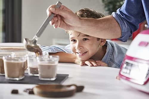 Tefal Lot de 6 pots en verre pour Cake Factory Délices, Pot de remplacement, Verrines, Crèmes desserts XA631012 - Nail Gallerys