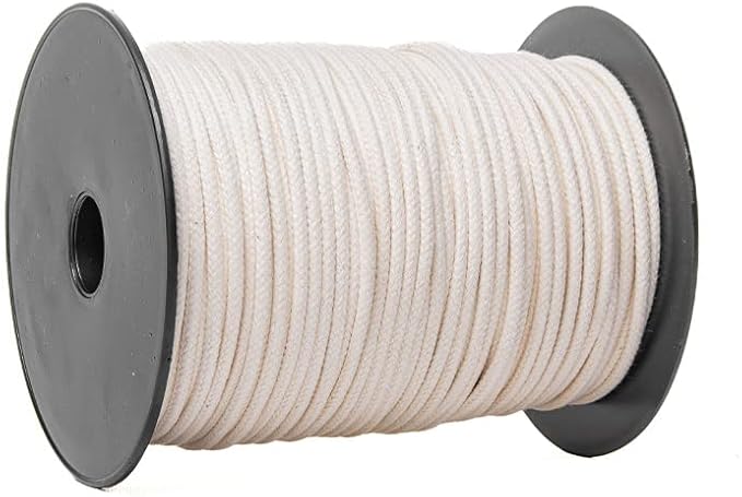 Corde pour Passepoil - Ganse Passepoil Coton 4 mm - Bobine de 100 mètres - Nail Gallerys