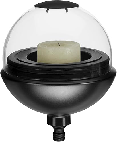 Gardena ClickUp! Lanterne: Pivotante et réglable en hauteur, à associer avec le support pour balcon ClickUp! ou le manche ClickUp!, fixation One-Click stable (11430-20) - Nail Gallerys