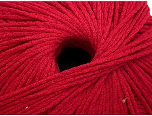 TOMASELLI MERCERIA Pelote Fil Couture Trois Étoiles Bikini Stretch Touch Élastique Maillot Bikini Crochet 50 Gr. - Rouge - Nail Gallerys