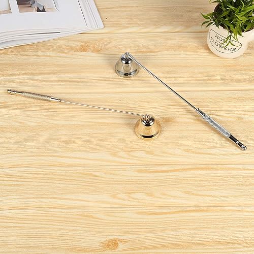 Bestechno Éteignoir à bougie en acier inoxydable argenté/doré (doré) - Nail Gallerys